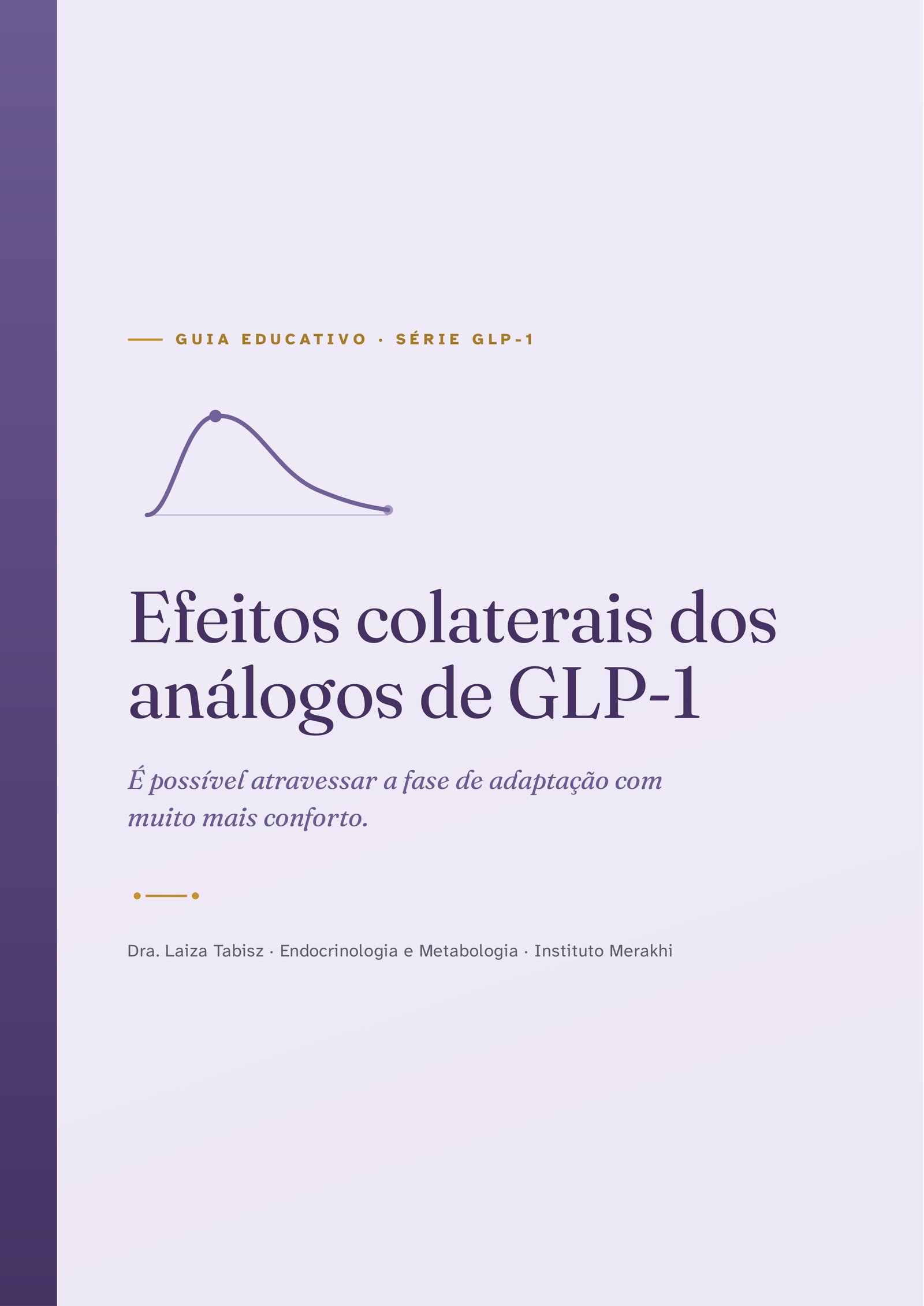 Capa do Guia de Efeitos Adversos: efeitos colaterais dos análogos de GLP-1