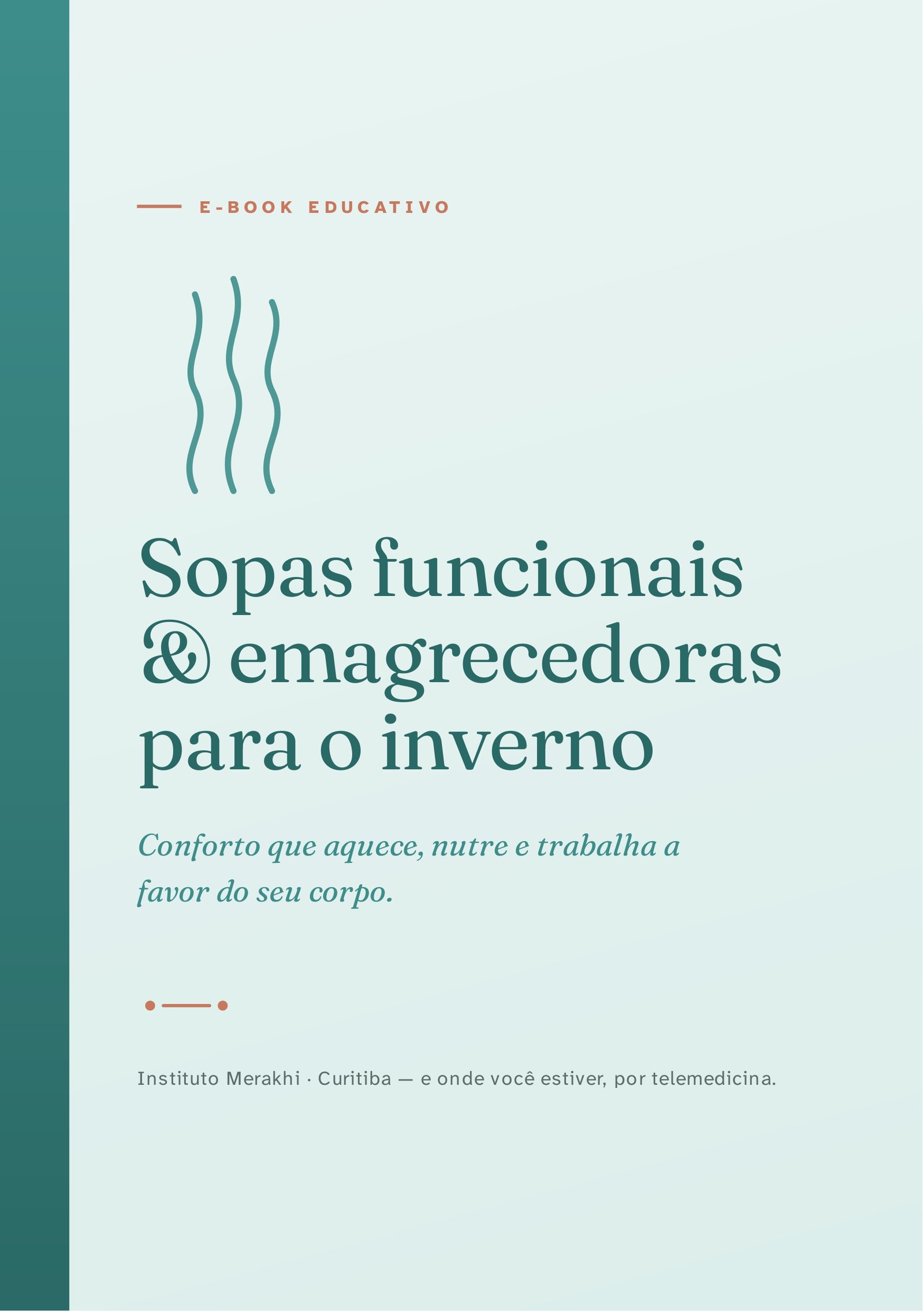 Capa do livro Sopas funcionais e emagrecedoras para o inverno